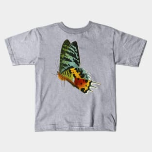 Colorful Butterfly Side view Kids T-Shirt